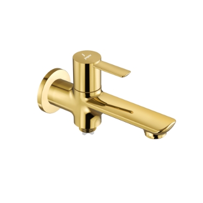 Picture of 2 Way Bib Cock - Gold Bright PVD
