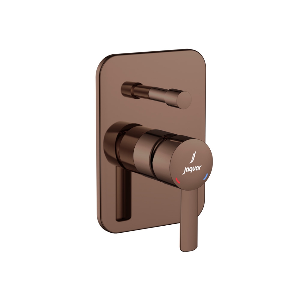 Picture of Single Lever Exposed Parts Kit of Diverter - Blush Gold PVD