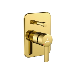 Picture of Single Lever Exposed Parts Kit of Diverter - Gold Bright PVD