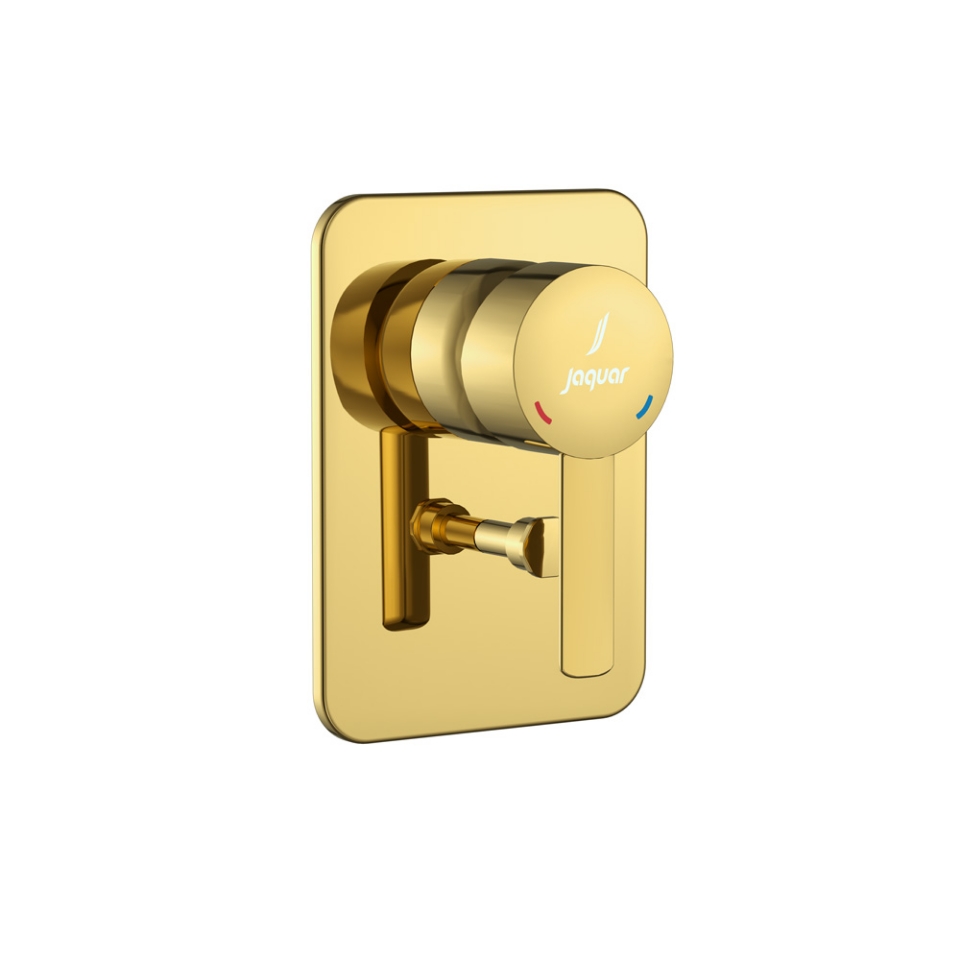 Picture of Single Lever 3-inlet Diverter Exposed parts kit - Gold Bright PVD