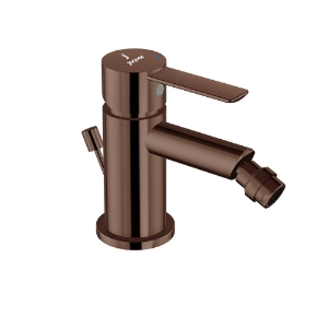 Picture of Single Lever 1-Hole Bidet Mixer with Popup Waste System - Blush Gold PVD