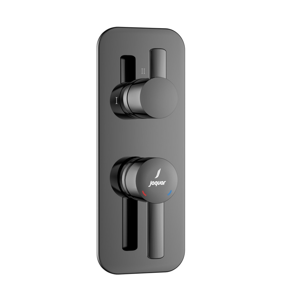 Picture of Aquamax Exposed Part Kit of Single Lever Shower Mixer - Black Chrome