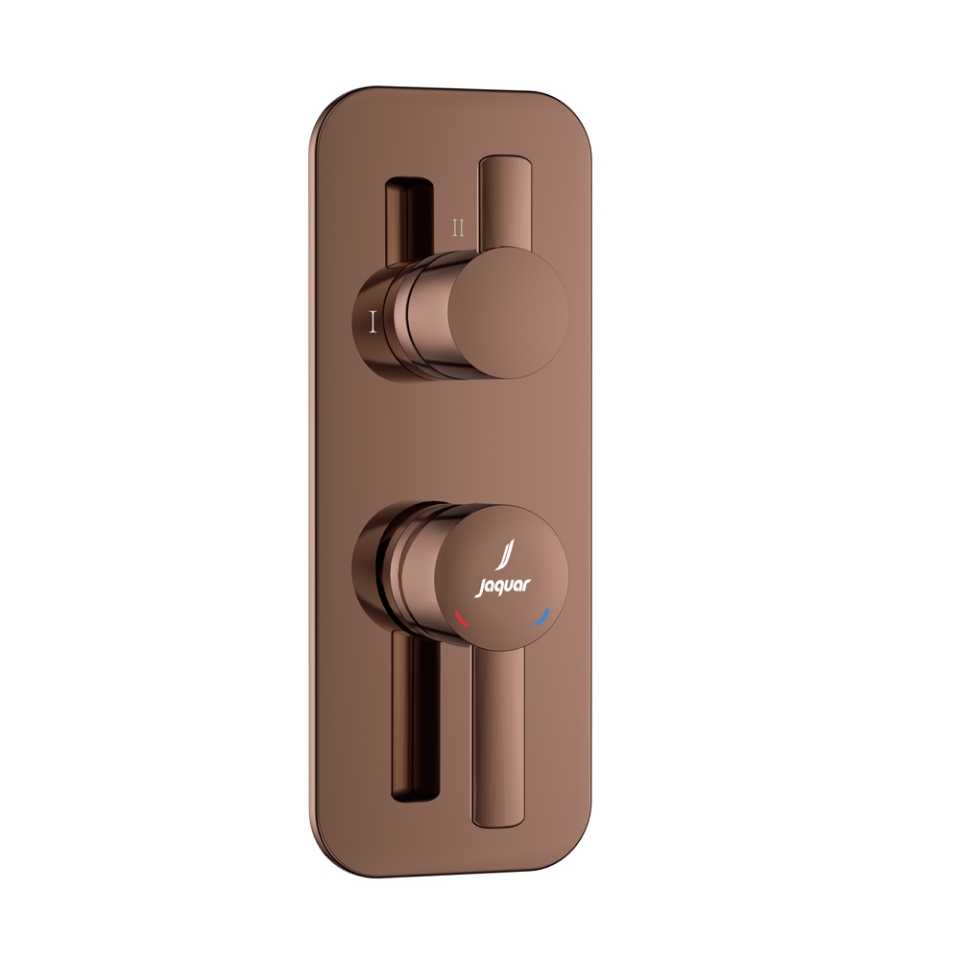 Picture of Aquamax Exposed Part Kit of Single Lever Shower Mixer - Blush Gold PVD