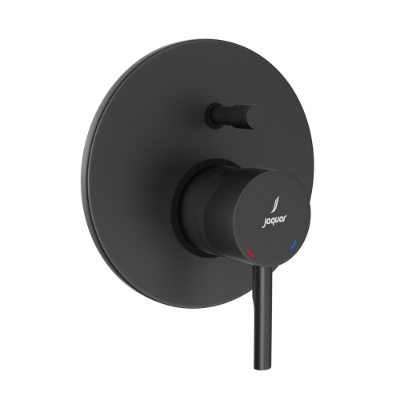 Picture of Single Lever Exposed Parts Kit of Hi-flow Diverter - Black Matt