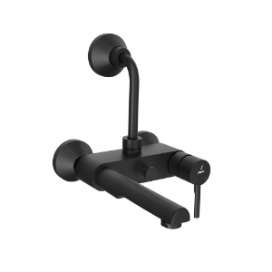 Picture of Single Lever Wall Mixer  - Black Matt