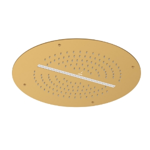 Picture of Duoflo Shower Round Shape - Gold Matt PVD