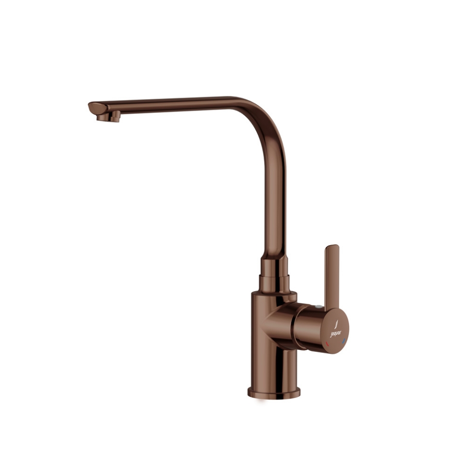 Picture of Side Single Lever Sink Mixer - Blush Gold Bright PVD