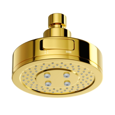 Picture of Medley Overhead Shower - Bright Gold PVD