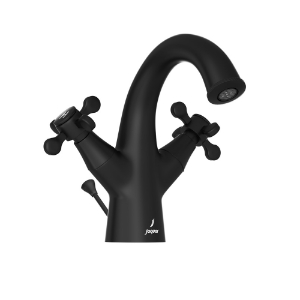 Picture of सेंट्रल होल बेसिन मिक्सर विद पॉपअप वेस्ट सिस्टम - ब्लैक मैट