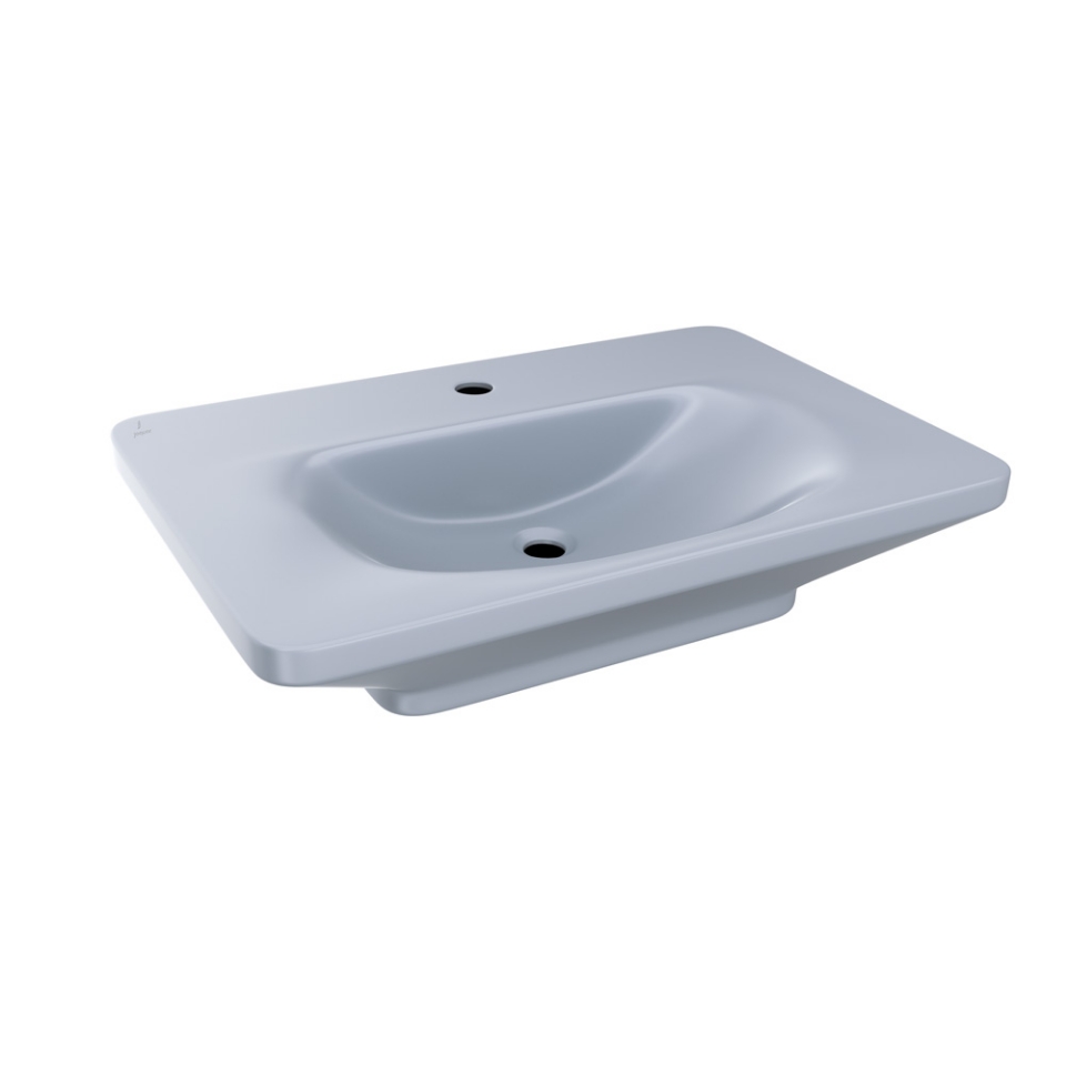 Picture of Table Top Basin - Ice Blue Matt