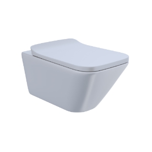 Picture of Rimless Blind Installation Wall Hung WC - Ice Blue Matt