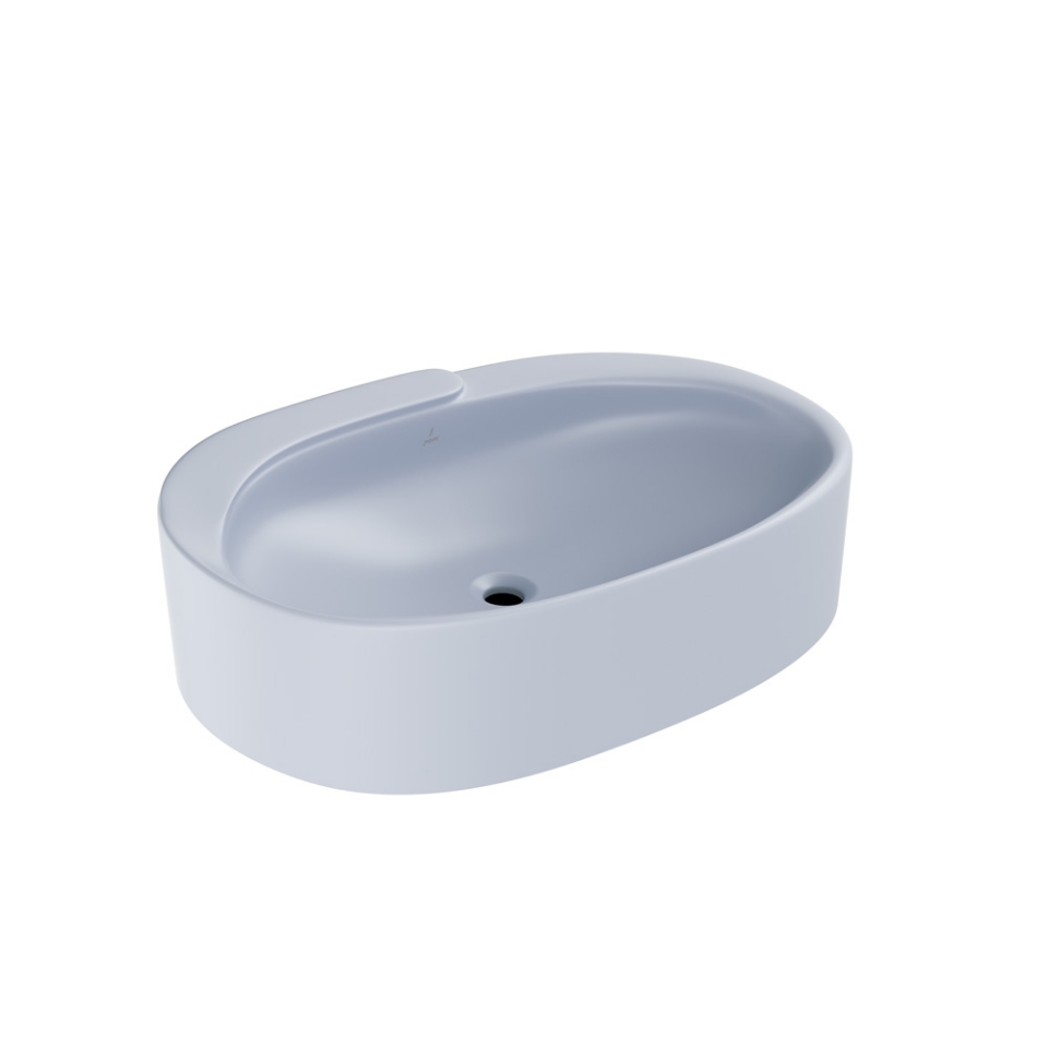 Picture of Table Top Basin - Ice Blue Matt