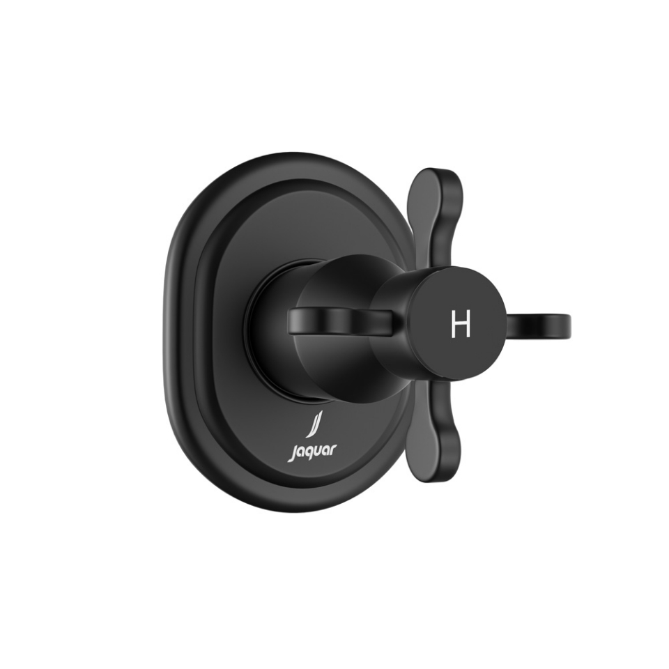 Picture of Exposed Part Kit of Concealed Stop Cock Hot Only - Black Matt