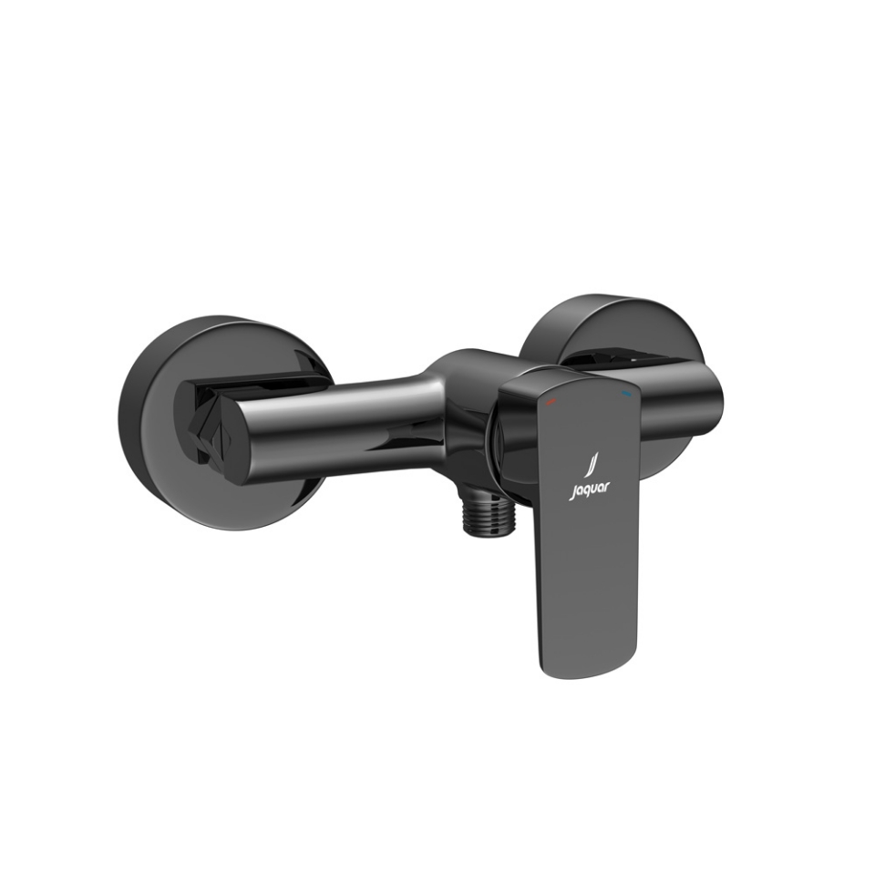 Picture of Single Lever Exposed Shower Mixer - Black Chrome