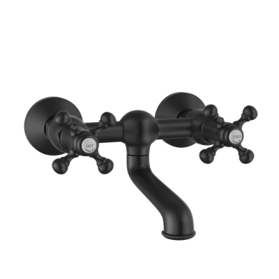Picture of Wall Mixer Non-Telephonic Shower Arrangement - Black Matt