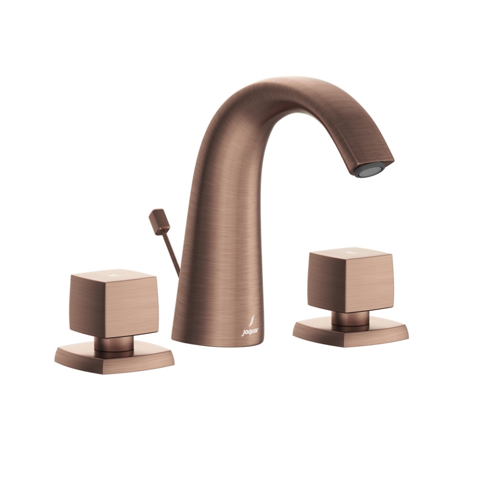 Picture of 3-Hole Basin Mixer - Antique Copper