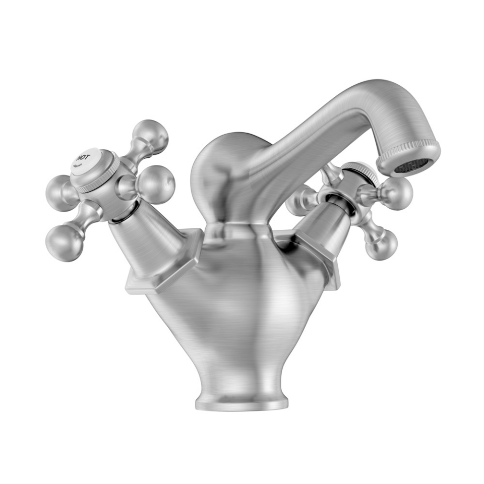 Picture of Central Hole Basin Mixer - Stainless Steel