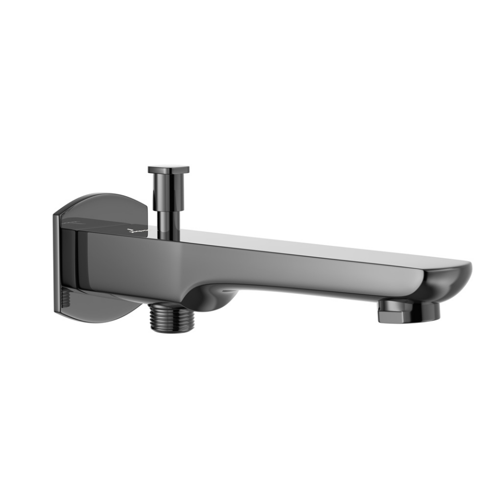 Picture of Kubix Prime Bath Tub Spout - Black Chrome