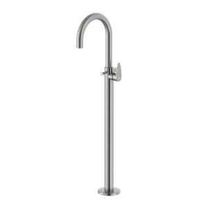 Picture of Exposed Parts of Floor Mounted Single Lever Bath Mixer - Stainless Steel