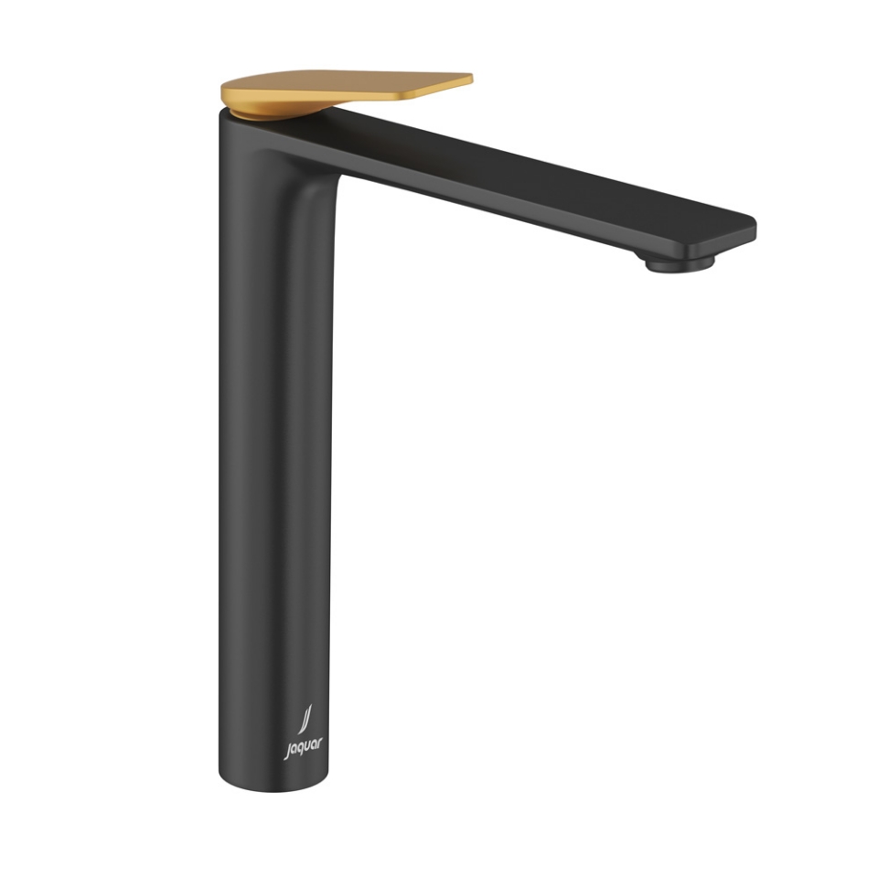 Picture of Single Lever Tall Boy - Lever: Gold Matt PVD | Body: Black Matt