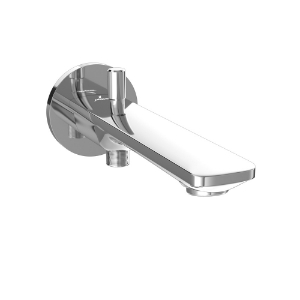 Picture of Bathtub Spout with Button Attachment - Chrome