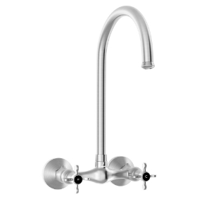 Picture of Sink Mixer with Regular Swinging Spout - Stainless Steel