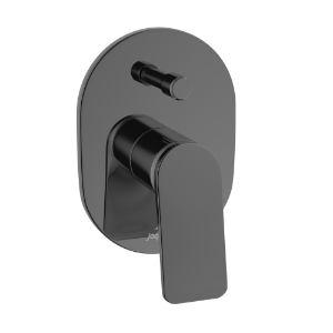 Picture of Single Lever Concealed Divertor - Black Chrome