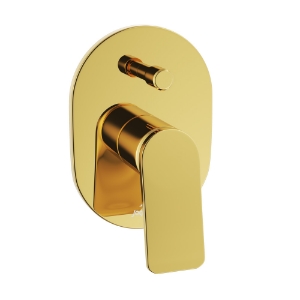 Picture of Single Lever Concealed Divertor - Gold Bright PVD