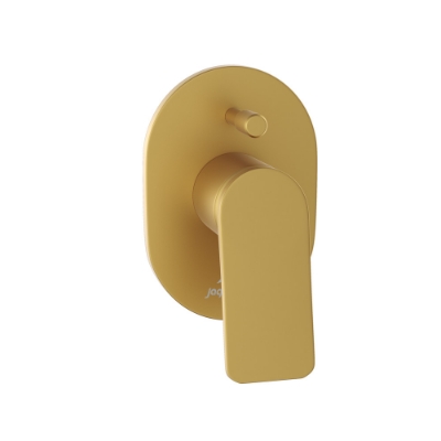 Picture of सिंगल लीवर एक्स्पोज़्ड पार्ट्स किट ऑफ हाई-फ्लो डायवर्टर - गोल्ड मैट PVD