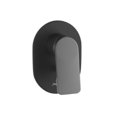 Picture of 3-इनलेट सिंगल लीवर कसैलेड दीवेर्टर - लीवर: ब्लैक क्रोम | बॉडी: ब्लैक मैट