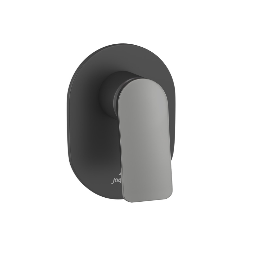 Picture of सिंगल लीवर एक्स्पोज़्ड पार्ट्स किट ऑफ ड्यूच मिक्सर - लीवर: ब्लैक क्रोम | बॉडी: ब्लैक मैट