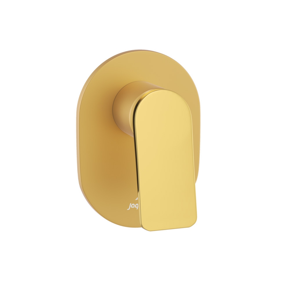 Picture of सिंगल लीवर एक्स्पोज़्ड पार्ट्स किट ऑफ ड्यूच मिक्सर - लीवर: गोल्ड ब्राइट PVD | बॉडी: गोल्ड मैट PVD