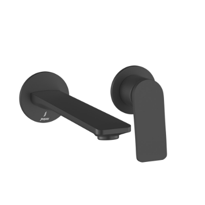 Picture of एक्स्पोज़्ड पार्ट्स किट ऑफ सिंगल लीवर बेसिन मिक्सर वॉल माउंटेड - ब्लैक मैट