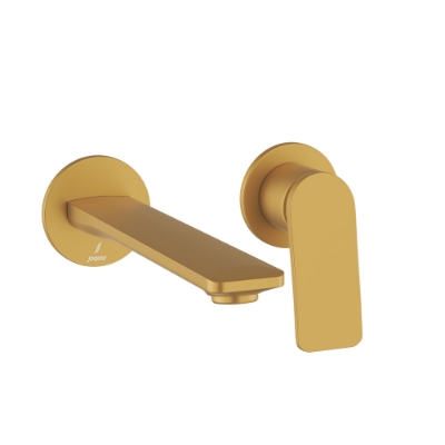 Picture of Exposed Parts kit of Single Lever Basin Mixer Wall Mounted - Gold Matt PVD