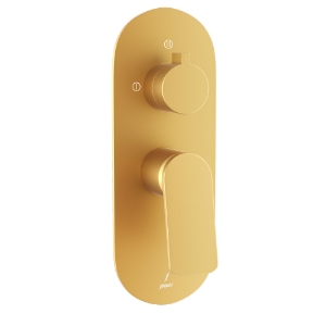 Picture of Aquamax Exposed Part Kit of Single Lever Shower Mixer with 3-way diverter - Gold Matt PVD