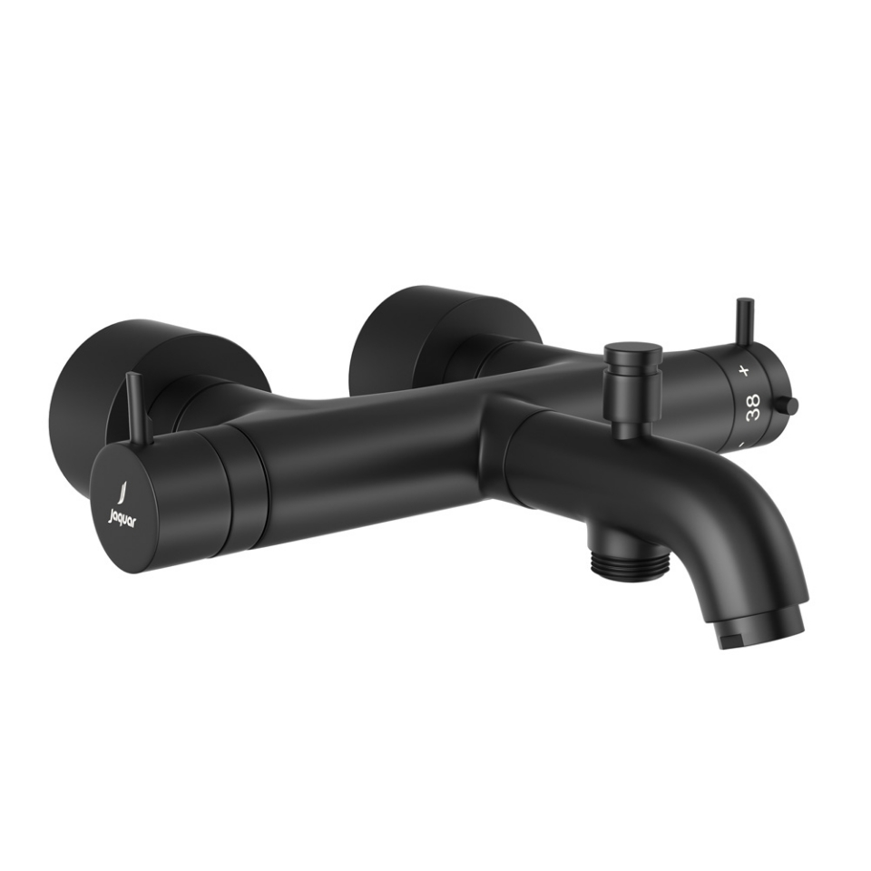 Picture of Exposed Bath Shower Mixer - Black  Matt