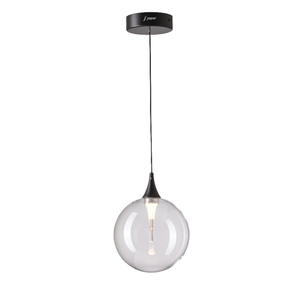 Picture of Black Led-4W Metal + Clear Glass