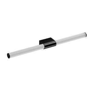 Picture of Light Wall Lamp with Tube in Black Finish