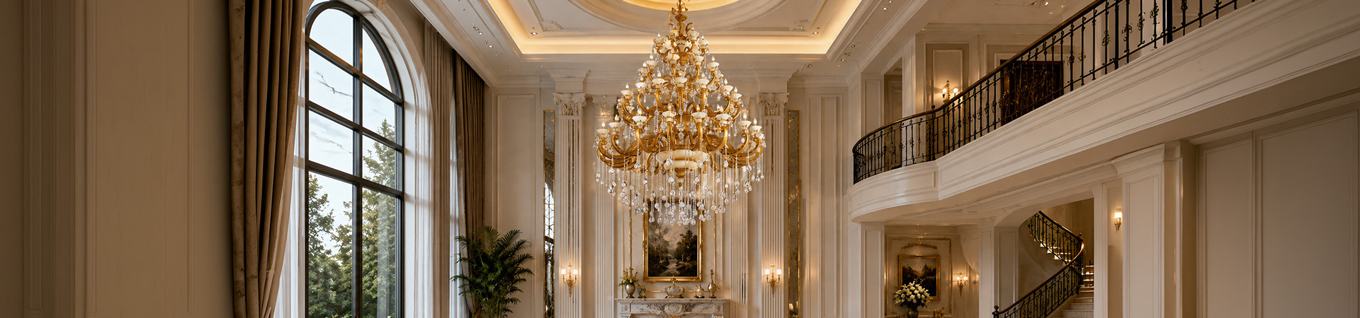 Desinger Chandeliers Banner Image 