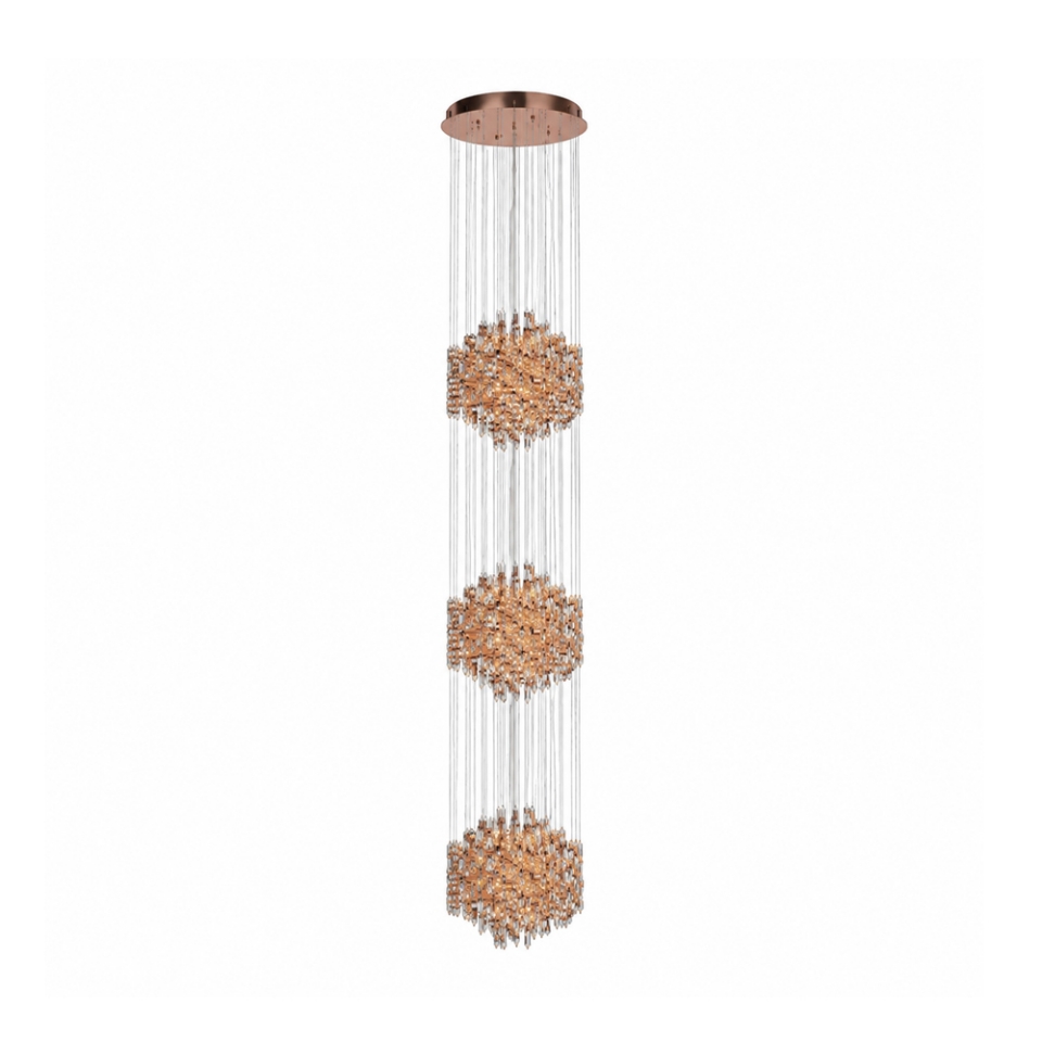 Picture of 3 Tier Metal string Ceiling Light