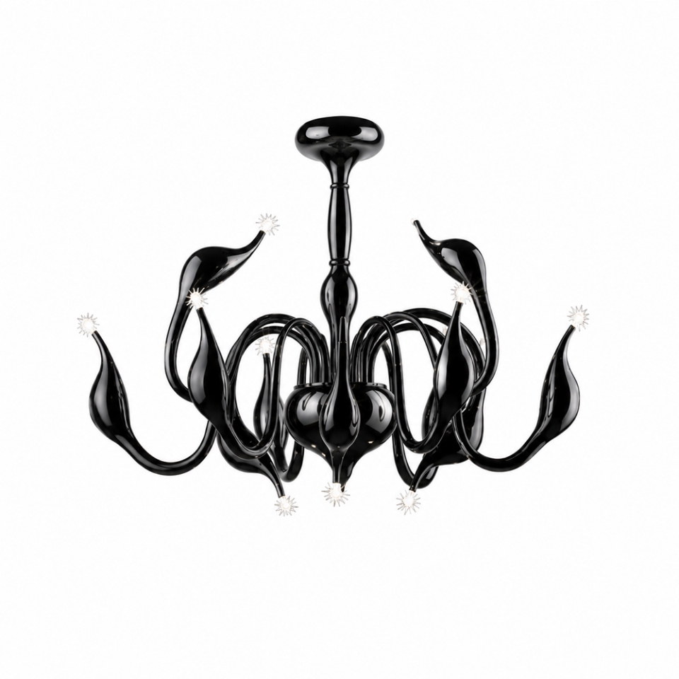 Picture of 12 Light Meta Swan Ceiling Light