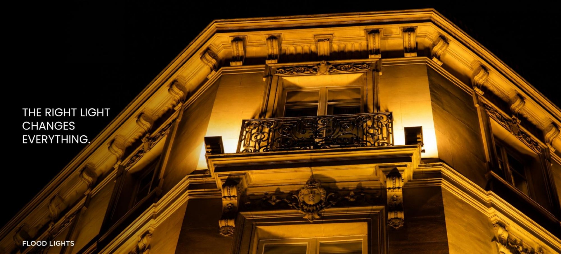 How to Use Flood Lights for Facade Lighting