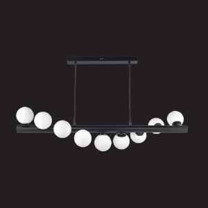 Picture of 9 Light Frosted Ball Glass Ceiling Light