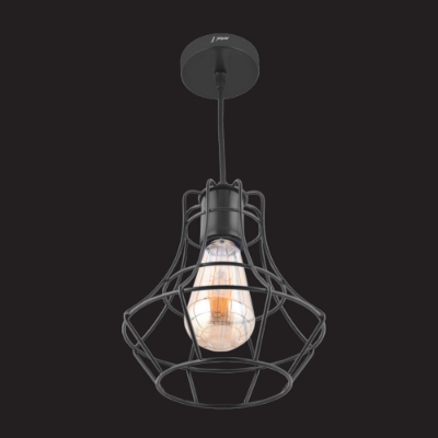Picture of 1 Light wire mesh pendant