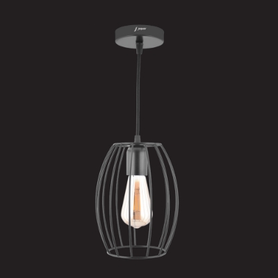 Picture of 1 Light wire mesh pendant