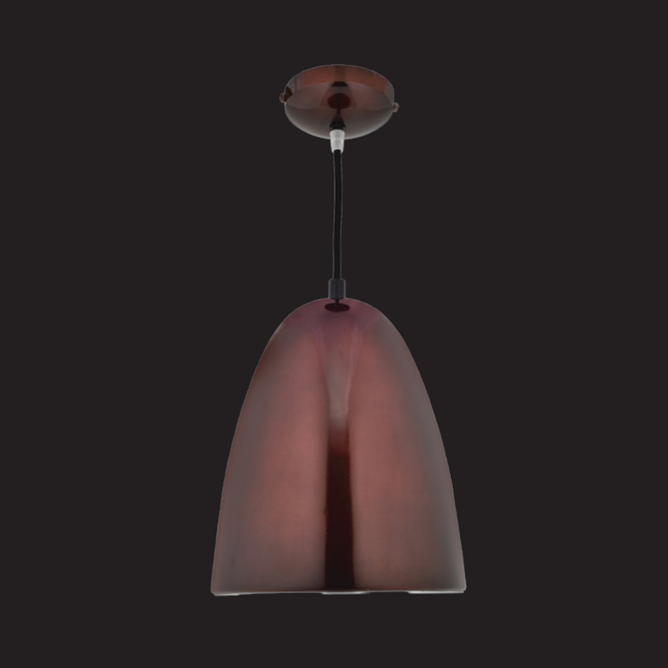 Picture of 1 Light red wine finish pendant