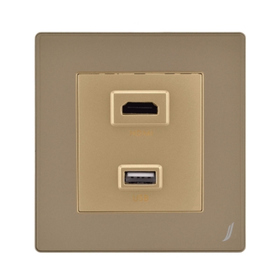 Picture of HDMI+USB Socket