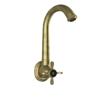 Picture of Sink Cock with Regular Swinging Spout - Antique Bronze
