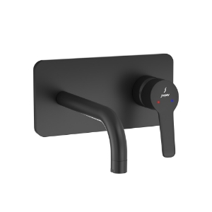 Picture of Exposed Part Kit of Single Lever Basin Mixer - Black Matt