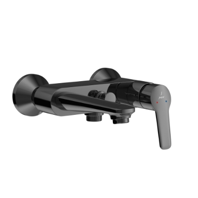 Picture of Single Lever Wall Mixer  - Black Chrome